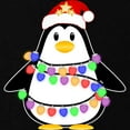 thumbnail image 2 of CafePress - Christmas Penguin Maternity T Shirt - Maternity Dark T-Shirt, 2 of 3