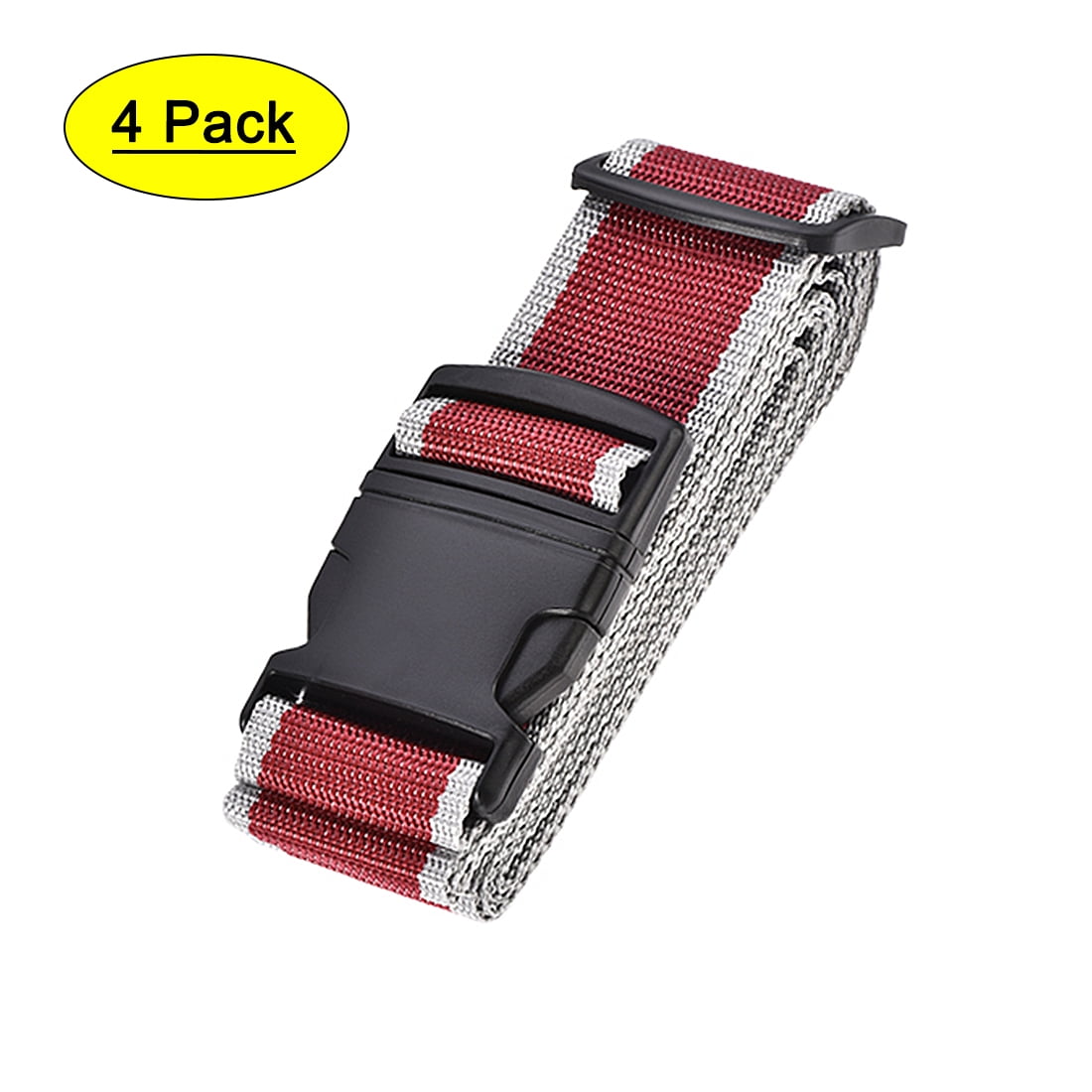 Unique Bargains Luggage Straps Suitcase Belts 2Mx5cm PP Adjustable