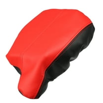 Unique Bargains Center Console Cover Pad Waterproof Armrest Cover Protector for Honda Accord 2013-2017 Red