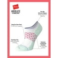 thumbnail image 5 of No Show Socks Pack, 4 Pairs, Absolute Comfort Super Low-Cut Socks for Women, Moisture Wicking, 5 of 6