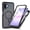 Black, variant on ELEHOLD For Samsung Galaxy A07 Magnetic Case,Built-in Screen Protector Dual-Layer Shockproof Frosted Full Body Non-Slip Cover  , Green