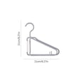 thumbnail image 4 of Foldable Clothes Hanger Plastic Space Saving Rack for Home Closet Organization, No Crease Storage Solution, 4 of 4