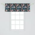 thumbnail image 2 of Ambesonne Floral Window Valance, Abstract Tropical Nature, 54" X 18", Multicolor, 2 of 3