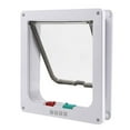 thumbnail image 4 of Automatic Lockable Dog Cat Kitten Door Security Flap Door Abs Plastic S/m/l Animal Small Pet Cat Dog Gate Door Pet Supplies, 4 of 14