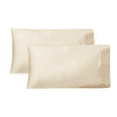 thumbnail image 2 of Ralph Lauren FLAX Spencer 475 Thread Count Sateen Pillowcase Pair, Standard, 2 of 2