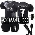 thumbnail image 1 of Maillot de Football pour Enfants Garçons Filles RONALDO 7# KROOS 8# BELLINGHAM 5# MBAPPE 10#, 1 of 2