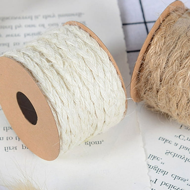 2 Pack Natural Ply Twisted Jute Twine String Rope Toys Craft
