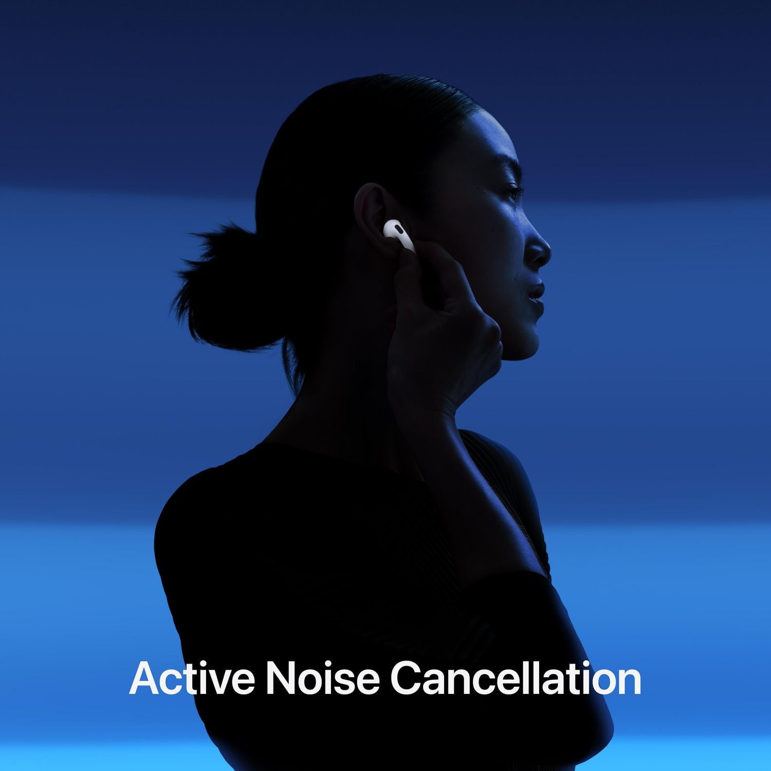 Apple AirPods 4 with Active Noise Cancellation, Iconic. Now supersonic.