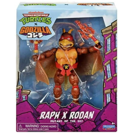 Teenage Mutant Ninja Turtles X Godzilla Raph x Rodan Action Figure