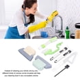 thumbnail image 4 of Corner Clean Brush, Groove Cleaning Tool Wear Resistance Simple Operating Flexible Non Slip Handle ABS  for Shutter for Dust Cleaner, 4 of 8