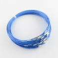 thumbnail image 2 of Steel Wire Bracelet Cord DIY Jewelry Making with Brass Screw Clasp Mixed color 225x1mm, 2 of 2
