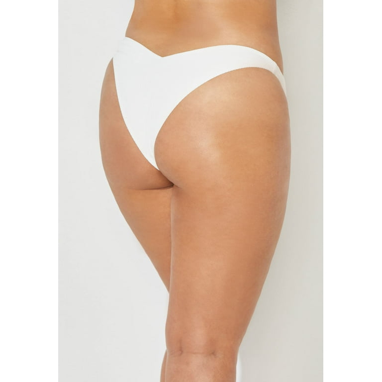 V Front High Leg Bikini Bottoms