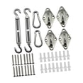 thumbnail image 2 of Kit De Accesorios Para Sombra, Juego De Accesorios Para Toldo Para Jardín, Patio, Senderismo, Hardware Sin Vela, 2 of 7