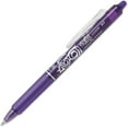 thumbnail image 3 of Pilot FriXion Clicker Fine Erasable Rollerball Pen - Retractable 0.7mm Nib - Wallet of 5 - Essentials - Black, Blue, Red, Green, Violet, 3 of 5