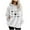 White, variant on Aboser Womens Sherpa Lined Flannel Hoodie Fuzzy Fleece Sweatshirt Trendy Heart Graphic Shirts Winter 2026 Warm Plush Pullover Tops Loose Casual Hoodies with Pockets