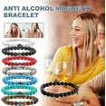 thumbnail image 2 of Glame Anti Alcohol Bracelet, Adjustable GM Magnetic Bead, Magnetic Bead Bracelet to Reduce the Urge to Drink, Relieve Anxiety and Stress, Bracelets for Women & Men, 2 of 8
