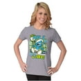 thumbnail image 3 of Smurfs Kanji Don't Kill My Vibe Women's T Shirt Ladies Tee Brisco Brands S, 3 of 5