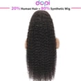 thumbnail image 4 of 34 Inch Deep Wave Lace Front Wigs Human Hair Hd Lace Frontal Wigs For Black Women 100%Human Hair 13x6x1 Transparent Lace 250%, 4 of 5