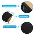 thumbnail image 4 of Uxcell Self Adhesive Felt Sheet, 8.3" x 11.8" Soft Felt Fabric with Adhesive Back, Black 20Pcs, 4 of 6