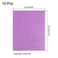 thumbnail image 2 of EVA Foam Sheets Glitter Light Purple 10.8 x 8.5 Inch 2mm Thick Crafts Foam 10Pcs, 2 of 6