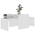 thumbnail image 3 of vidaXL Coffee Table Set Chipboard Sofa Couch Side Tea Tables Multi Colors, 3 of 18