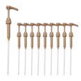 thumbnail image 2 of 10 Pcs Coffee Milk Tea Dispenser Syrup Pump Gold Liquid Dispenser for Torani Syrup 8Ml Juice Bottle Dispenser Pump, 2 of 5
