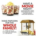 thumbnail image 7 of Nostalgia Popcorn Maker Cart, Vintage Movie Theater Popcorn Machine with 10 oz Stainless Steel Kettle, Black, 7 of 7