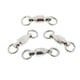 thumbnail image 5 of Conector Giratorio de Rodamiento de Bolas de 40 Piezas Conector de Rodante Aparejos de Pesca en El Mar Soledad Rodamiento de bolas giratorio, 5 of 10