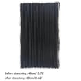 thumbnail image 2 of Practical CNC Machine Black Rubber Accordion Pleats Shield Cover Milling Machine Part Suitable for 3# 4# 400x600mm, 2 of 4