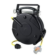 Alert Stamping 8675MFT Tri Tap Cord Reel With one Locking Outlet 75'