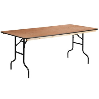 Walmart wood outlet folding table