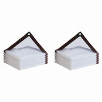 2X Tarp Waterproof - Clear Heavy Duty Tarps, Outdoor Transparent Cover 2x3 Meter