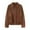C#Bronze524141, variant on CAIVO Plus Size Suede Jacket Outerwear Long Sleeve Casual Fall Fashion Coats With Pockets For Women Boho Wear