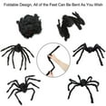 thumbnail image 6 of Giant Spider for Halloween Decoration, 29.5 inches 75cm Large Hairy Fake Spider Props, Realistic Scary Hairy Halloween Spider Decorations for Outdoor Indoor House Party Yard(Not Include Spider Web), 6 of 12