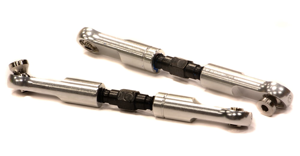 RC Car C24853SILVER Rear Upper Suspension Arms for HPI 1//8 Apache SC /& C1 Flux