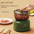 thumbnail image 4 of Picadora de carne eléctrica, pequeña máquina auxiliar de alimentos para el hogar, máquina de cocina multifunción de carga especial para bebés, cortadora de verduras, cortadora de verduras, 4 of 4