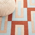 thumbnail image 6 of Safavieh Genre Bertha Geometric Area Rug, Light Blue/Rust, 5' x 8', 6 of 10