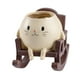 thumbnail image 3 of Adorno de maceta con forma de gato, versátil maceta decorativa de resina para plantas. Mecedora, 3 of 9