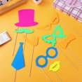 thumbnail image 3 of Handheld Neon Photo Booth Props for Decoration 17Pcs Paper Set, 3 of 4