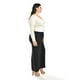 thumbnail image 3 of Pantalon de pierna ancha Roman Fashion /Tallas Extras, 9202 (Negro) negro 40, 3 of 7