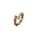 thumbnail image 2 of Qarigey Anillo de apertura para mujer, moda, boda, compromiso, vacaciones, trabajo, cita, tienda, decoración de moda, joyería para mujer Ropa, zapatos y accesorios Miscelánea Qarigey AP016144-01, 2 of 6