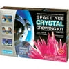 Space Age Crystals: 6 Crystals "Pink Quartz and Emerald"