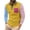 Yellow, variant on jjayotai Men's Shirts Long Sleeve 2026 Casual T-Shirts Color Block Slim Fit Golf Shirt with Pocket