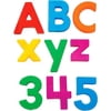 Educational Insights Multicolored Alphamagnets and Mathmagnets, 126 Pieces