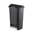 thumbnail image 4 of The Step N' Sort Tall 50L Plastic Trash Can with Steel Pedal and Secure Slide Lock, 4 of 7