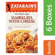 (6 pack) (6 Pack) Zatarain's Jambalaya with Cheese, 8 oz