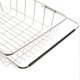thumbnail image 5 of Escurridor de cubiertos para fregadero de cocina, escurridor de vajilla de acero inoxidable resistente al desgaste, cesta de secado para fregadero, 5 of 8