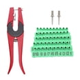 thumbnail image 1 of Alicates para etiquetas de oreja de ganado, herramientas de instalación de tarjetas de identificación, aplicadores de punzón de oreja de C, 1 of 7