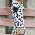 thumbnail image 5 of GROFRY Leopard Warm Winter Pet Dog Puppy Clothes Hoodie Jumpsuit Pajamas Outwear, 5 of 7