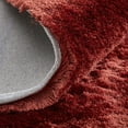 thumbnail image 2 of Feizy Indochine Modern Solid, Red/Orange, 7'6" x 9'6" Area Rug Sheen Fade Resistant Luxury & Glam Floor Rug for Living room Bedroom, 2 of 10